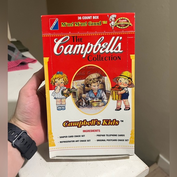 1995 Collect-A-Card Campbell's Soup Collection Trading Card Box Brand New VNTG - Picture 1 of 9
